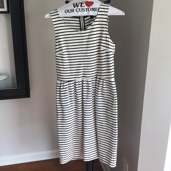 J. Crew Dresses & Skirts - SALE🔥 J.Crew back zip striped dress